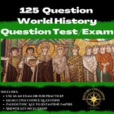 World - Global History Multiple Choice Final Exam