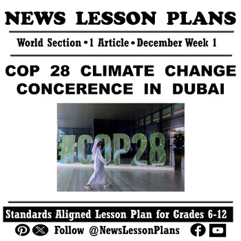 Preview of World_COP 28 Climate Change Conference in Dubai_Current Event News Reading_2023