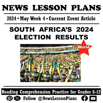 Preview of World_South Africa’s 2024 Election Results_Current Events Reading Comprehension