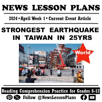 Preview of World_Strongest Earthquake in 25 Years Hits Taiwan_Current Events Reading_2024