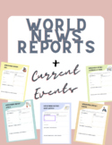 Worlds News Reports | Current Events | Worksheets/Assignments