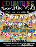 Countries Around the World Classroom Decor Make Your Own P