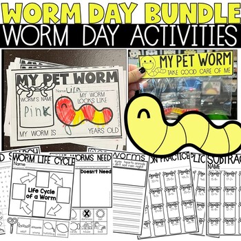 Preview of Worm Day | Worm Activities | Worm Writing