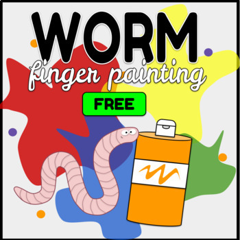 Worm Finger Painting by Ms McDommy