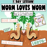 Worm Loves Worm - Book Study & Reading Comprehension - LGB