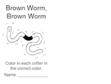 Worm Packet for Use with Our Kindergarten Buddies