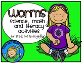 Worm Unit with Literacy and Math Activities for Preschool 