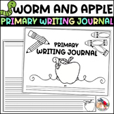 Worm and Apple Primary Writing Journal