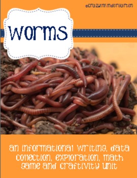 Preview of Worms-Informational/opinion writing, Craftivity & STEAM activities