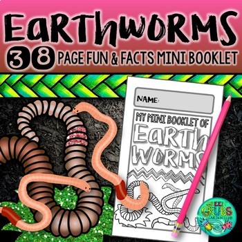 Preview of WORMS! {A booklet of activities celebrating earthworms & worm farming}