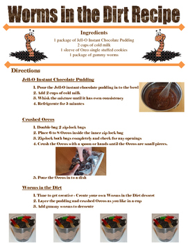 Preview of Worms in the Dirt Recipe