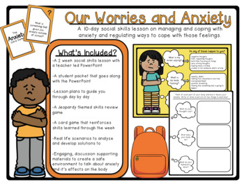 Preview of Worries and Anxiety