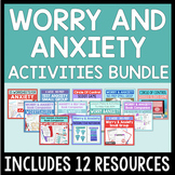 Worry And Anxiety Activities Bundle For Helping Kids Manag
