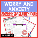 Worry And Anxiety Activities For Small Group Counseling Le
