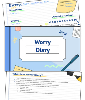 Preview of Worry Diary
