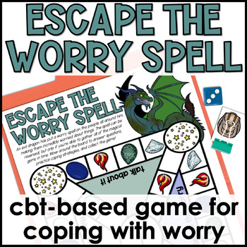 Preview of Worry Game - CBT Strategies for Coping With Anxiety