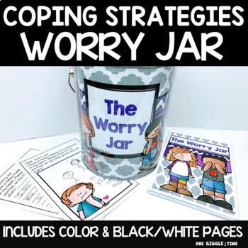 Preview of Emotional Regulation Coping Strategies Worry Jar Self Regulation Activities