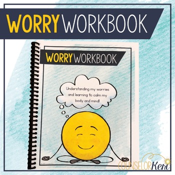 Preview of Worry Workbook: Worry Activities & Journal for Anxiety Management