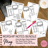 Worship Notes Bundle: May