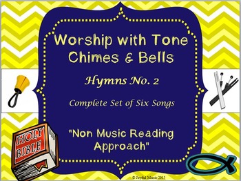 Preview of Worship with Chimes & Bells Music Series - HYMNS NO. 2 - Complete Set 6 Songs