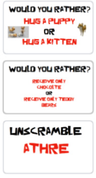 Roblox Would You Rather Quiz