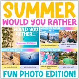 Would You Rather Activity - Summer Edition - 25 Fun Sets o