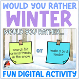 Would You Rather Activity - Winter Edition - Fun Whole Cla