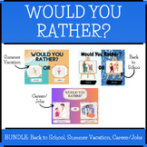 Would You Rather? Back to School Bundle