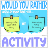Would You Rather Digital Game | Fun Friday | Fun After Sta