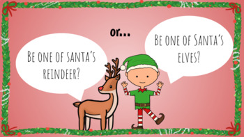 Christmas Edition Would You Rather Digital Game for Kids by Redfly ...