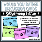 Would You Rather Discussion Cards - Silly Themed