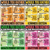 Social Emotional Learning Activities | Would You Rather Po
