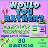 Would You Rather EASTER & SPRING EDITION ~30 Questions~ Di