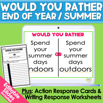 The Big End of Year Would You Rather? PowerPoint Game