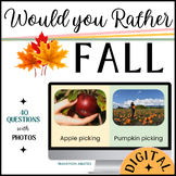 Would You Rather | FALL GOOGLE SLIDES | This or That Game 