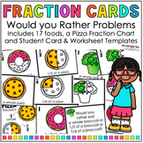 Would You Rather?  Fraction Cards