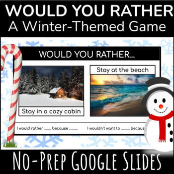 Would You Rather Game | After Winter Break Activity | Fun Friday