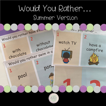 Preview of Would You Rather Game - Summer Edition