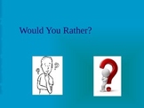 Would You Rather? Get to Know You Game