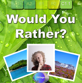 Preview of Would You Rather Grammar Games (B2-C1 level)
