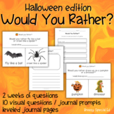 Would You Rather? Halloween Questions + Journal Prompts