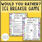 Ice Breaker Games Teaching Resources | Teachers Pay Teachers