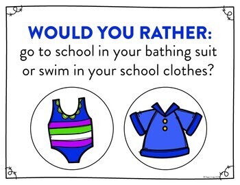 Would You Rather (Kid-Friendly)