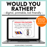 Would You Rather? Kid-Friendly Questions (Digital display 