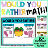 Would You Rather Math | Numeracy Routine | Warm Up | Math Talk