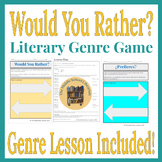 Would You Rather?  Middle School Library Skills and Litera