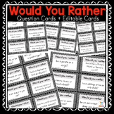 Back to school Would You Rather Questions For Kids Ice Bre