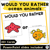 Would You Rather Summer Edition Ocean Animals Theme End of