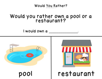 Using Would You Rather Questions to Compare and Contrast - Teaching Made  Practical