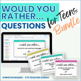 Would You Rather Questions Printable and Slide Bundle - Mi
